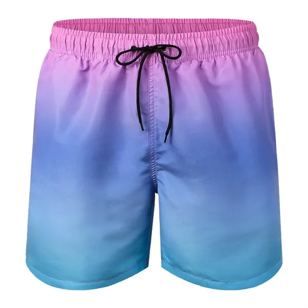Sublimation Drawstring Casual Summer Beach Shorts