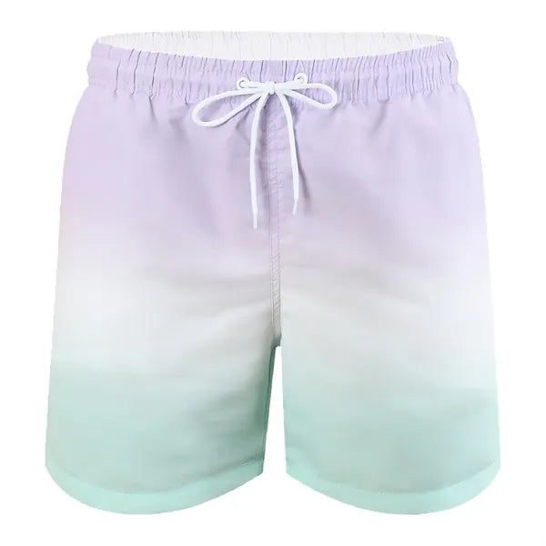 Sublimation Drawstring Casual Summer Beach Shorts