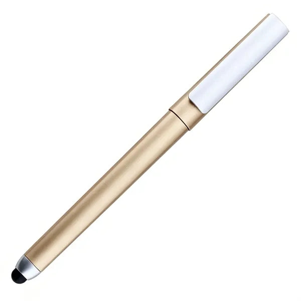 Multi Tool Bamboo Stylus Ballpoint Pen