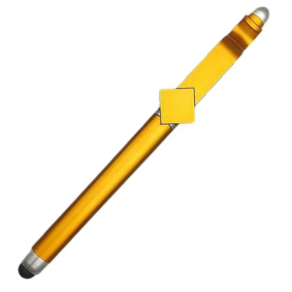 Plastic QR Code Phone Stand Stylus Pen