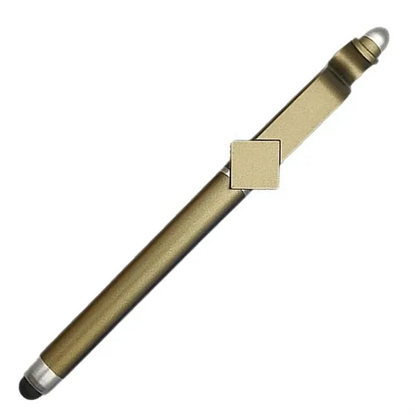 Plastic QR Code Phone Stand Stylus Pen
