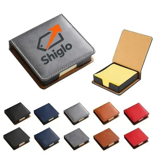 Multi Function PU Leather Notepad Dispenser Perfect For Desk