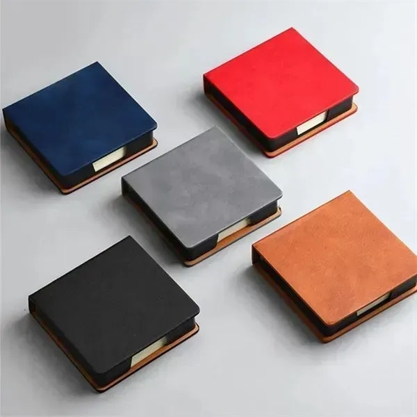 Multi Function PU Leather Notepad Dispenser Perfect For Desk