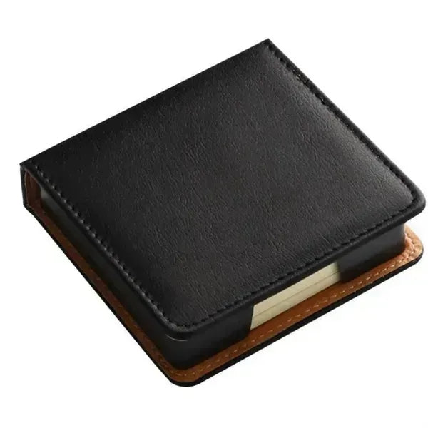 Multi Function PU Leather Notepad Dispenser Perfect For Desk
