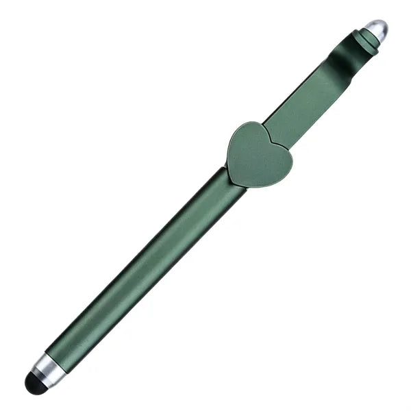Heart Shape Phone Stand QR Code Stylus Pen