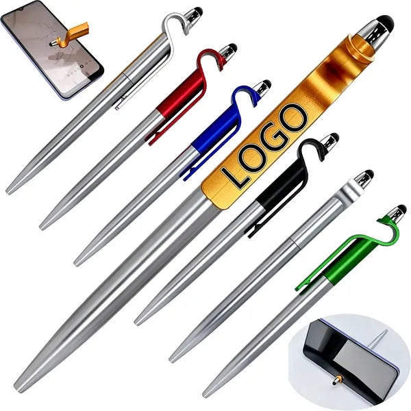 ABS Phone Stand Stylus Ballpoint Pen