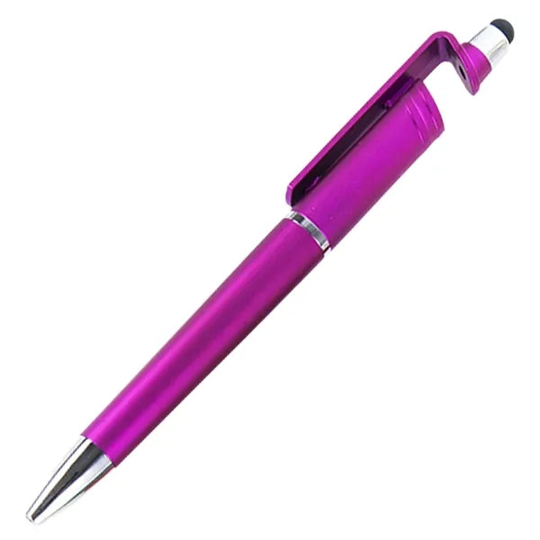 Plastic Phone Stand Stylus Ballpoint Pen