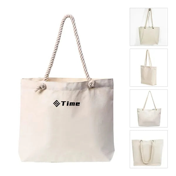 Natural Canvas Tote Bag