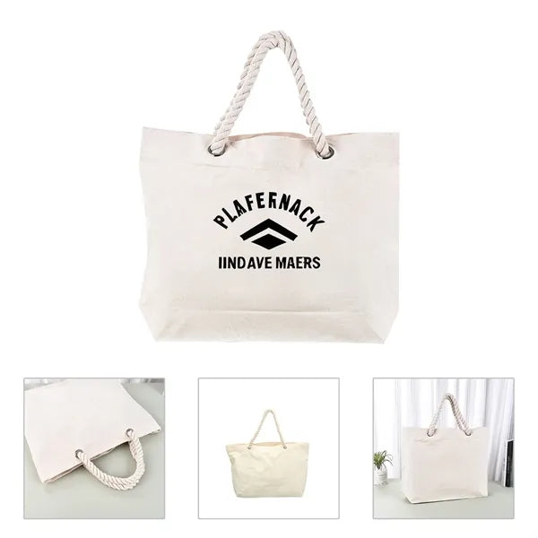 Natural Canvas Tote Bag