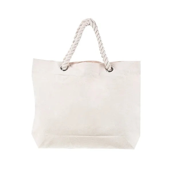 Natural Canvas Tote Bag