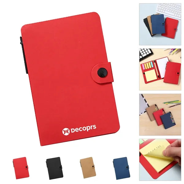 Pocket Notepad With Sticky Notes And Pen