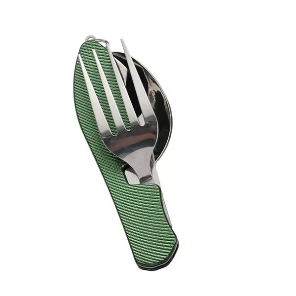 Portable 4 in 1 Stainless Steel Cutlery
