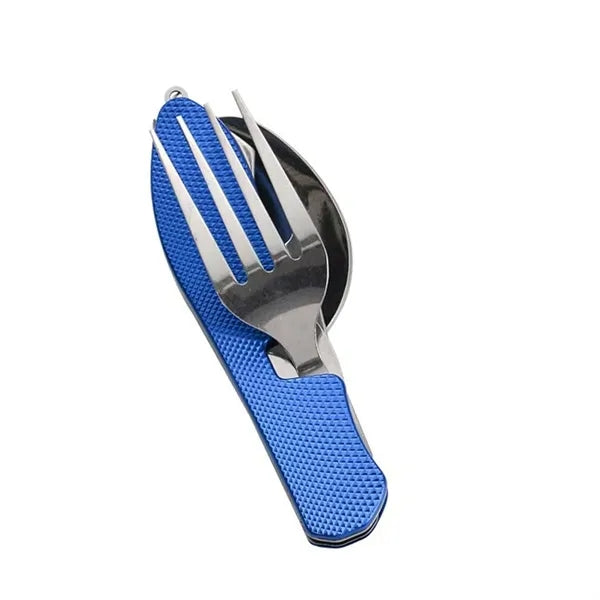 Portable 4 in 1 Stainless Steel Cutlery