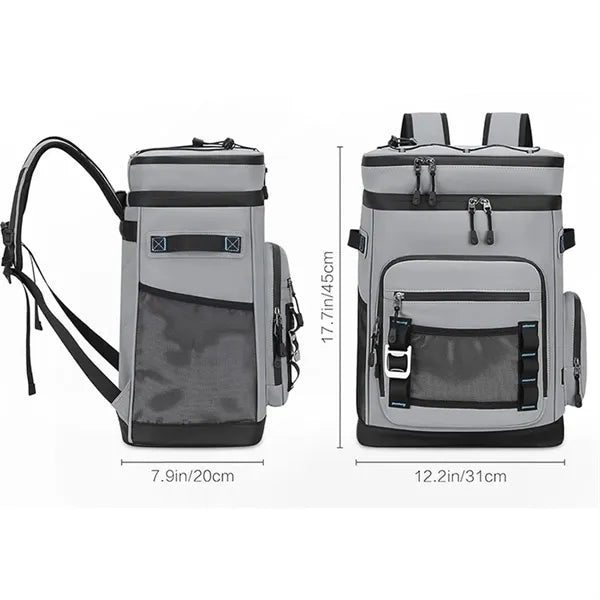 Large Capacity Insulated Leak-Proof Cooler Backpack