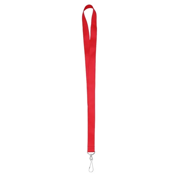 3/4" Full Color Polyester Lanyard w/Metal J Hook