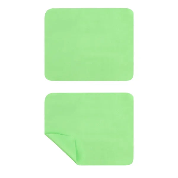 Full Color Microfiber Suede Glasses Cleaning Cloth 5.7"x6.9"