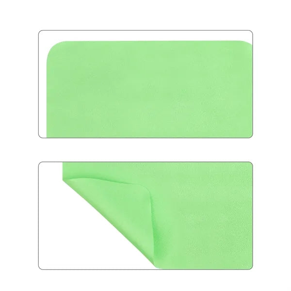 Full Color Microfiber Suede Glasses Cleaning Cloth 5.7"x6.9"