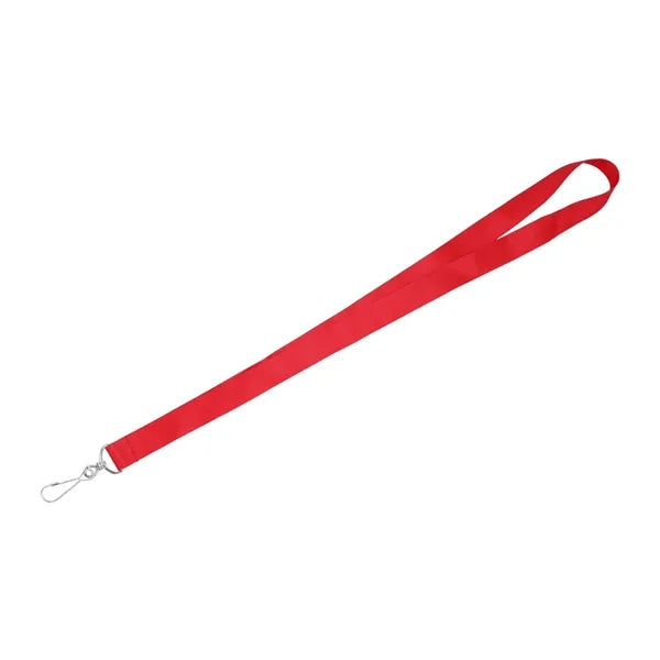 3/4" Full Color Polyester Lanyard w/Metal J Hook