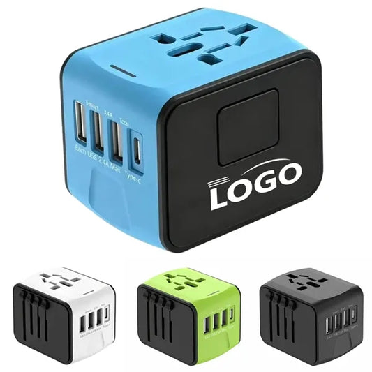 Logo Travel Multi-functional Universal Plug Adapter