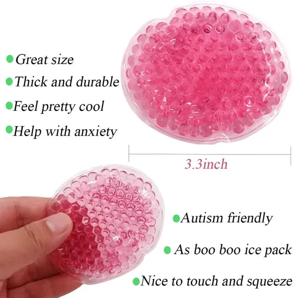 Round Gel Bead Hot & Cold Pack