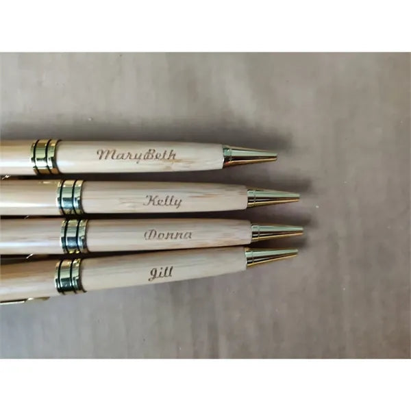 Executive Wooden Pen Gift Set With Case - Twist Action