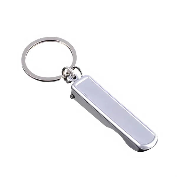 Foldable Nail Clipper Keychain