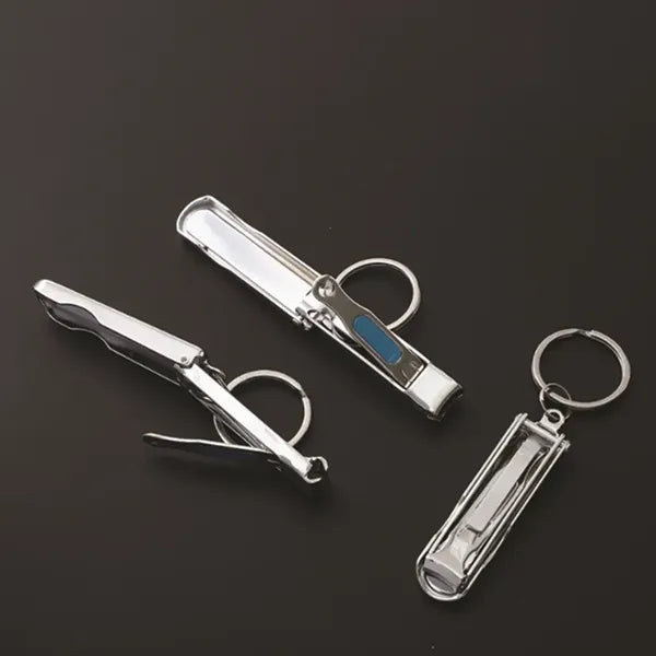 Foldable Nail Clipper Keychain