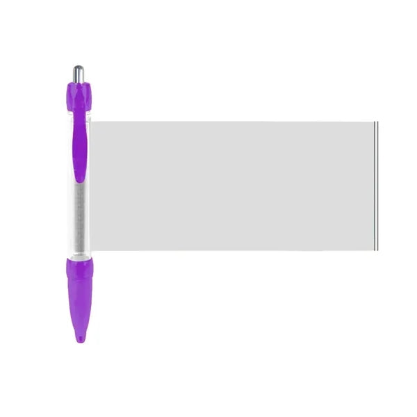 Scroll Banner Pen