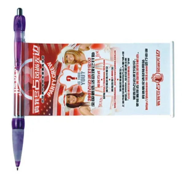 Scroll Banner Pen