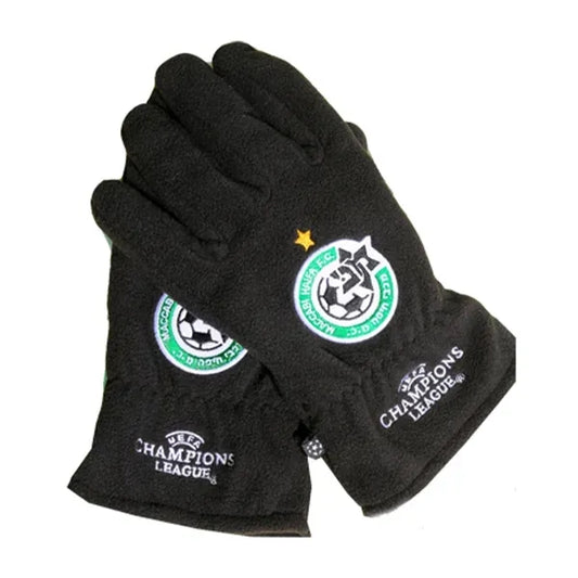 Embroidered Polar Fleece Winter Gloves