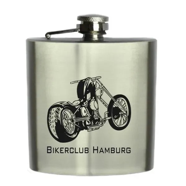 Jims Stainless Steel Hip Flask - 4 Oz