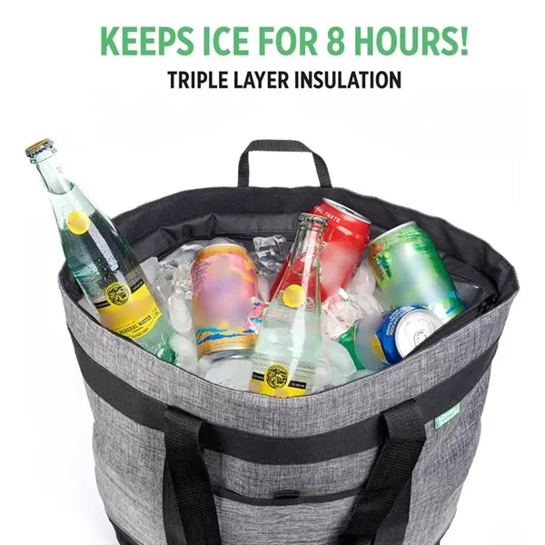 Insulated Cooler Bag for Grocery Travel