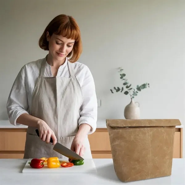 Wax Canvas Lunch Bag Waterproof Insulated Cooler