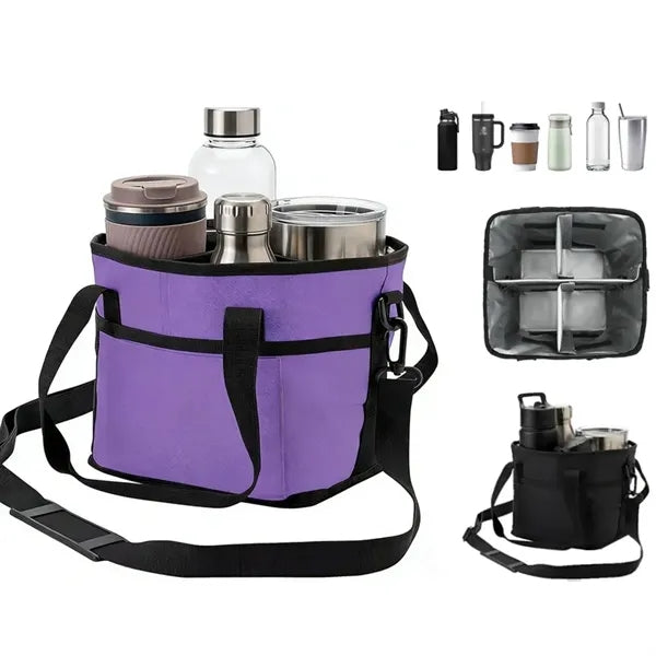 Family Size 4 Compartment Drink Carrier Bag