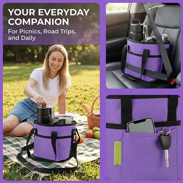 Family Size 4 Compartment Drink Carrier Bag
