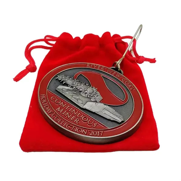 Medal Cast Metal Ornament