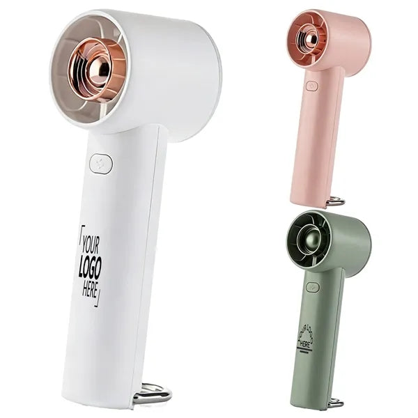 Outdoor Turbo Fan with Clip Plastic 500mAh USB C 3 Speed