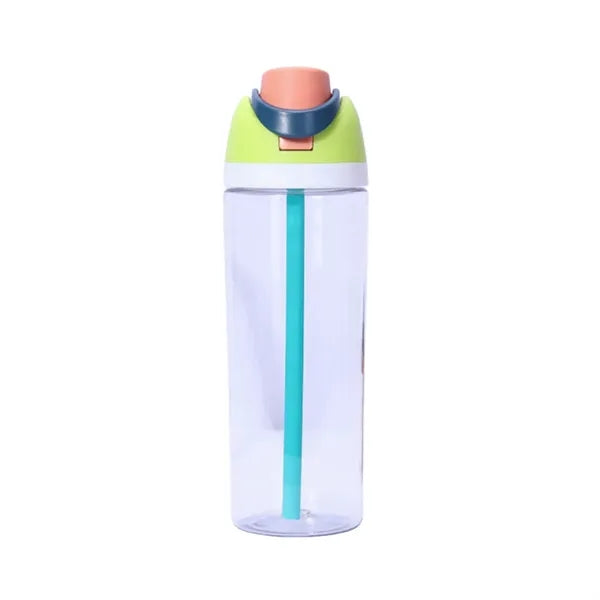 Large Capacity Fruit Water Bottle with Straw