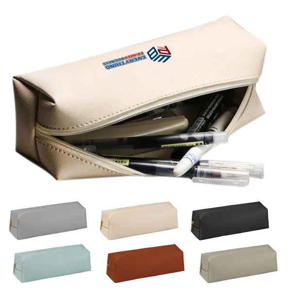 PU Cylindrical Pencil Case