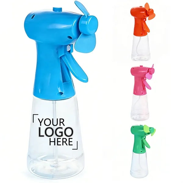 Portable Misting Fan with Soft Blades