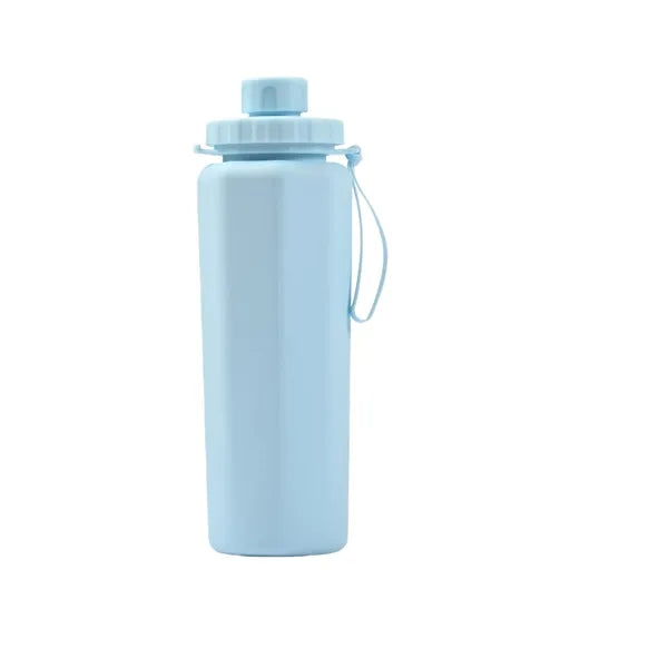 20oz Collapsible Silicone Water Bottle BPA Free Portable