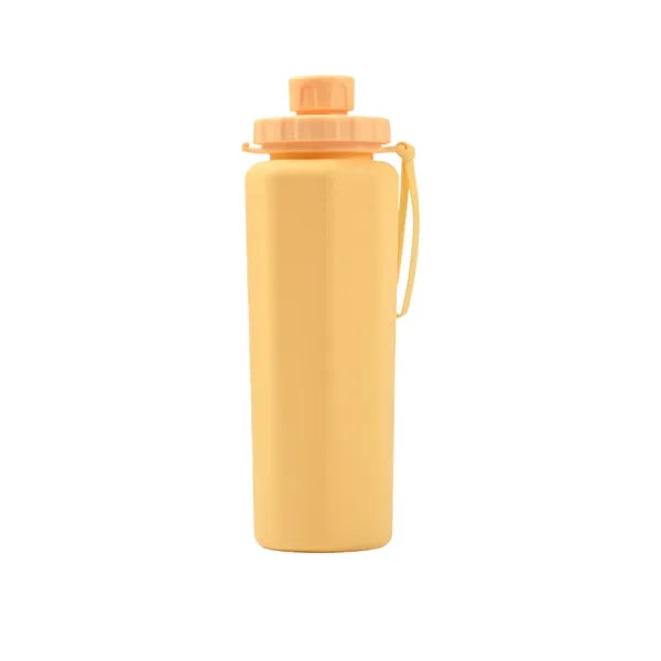20oz Collapsible Silicone Water Bottle BPA Free Portable