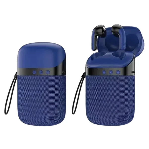 2-in-1 Noise Cancelling Stereo Wireless Headphone Speaker