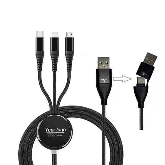 Border Light-up logo Charging Cable