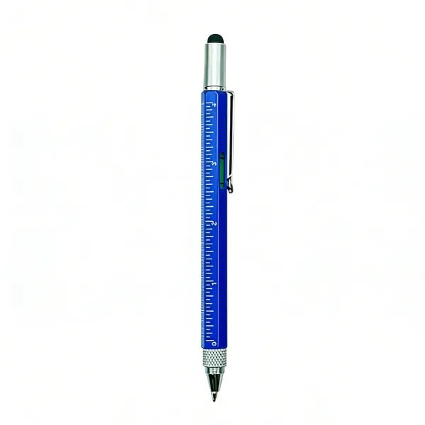 6-in-1 Multifunction Tool Pen Stylus Ruler Leveler
