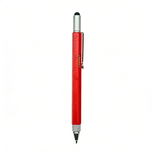 6-in-1 Multifunction Tool Pen Stylus Ruler Leveler