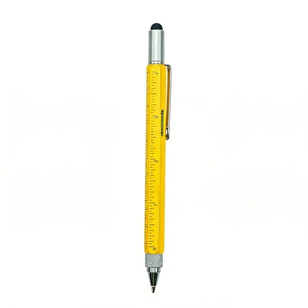 6-in-1 Multifunction Tool Pen Stylus Ruler Leveler