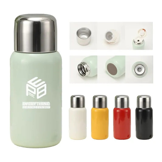 17.6oz Outdoor Mini Portable Stainless Steel Insulated Bottl