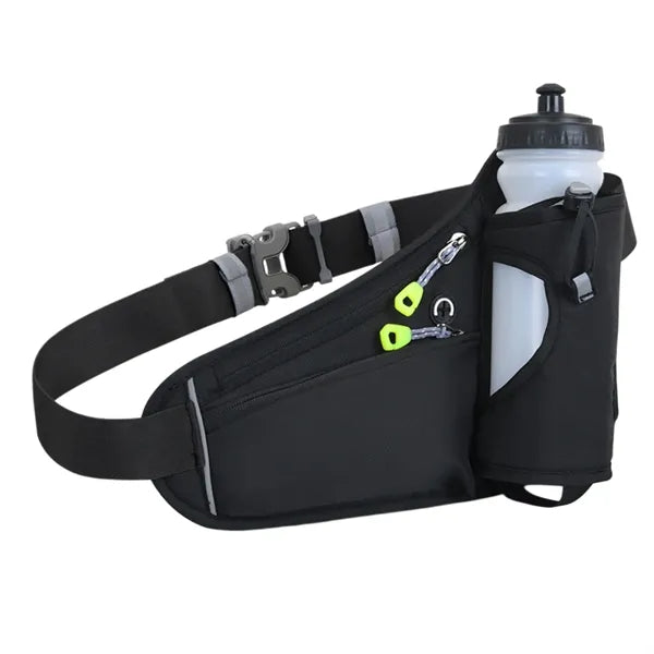 Running Hydration Belt With Water Bottle Phone Storage