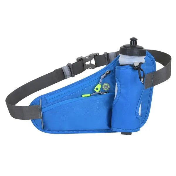 Running Hydration Belt With Water Bottle Phone Storage